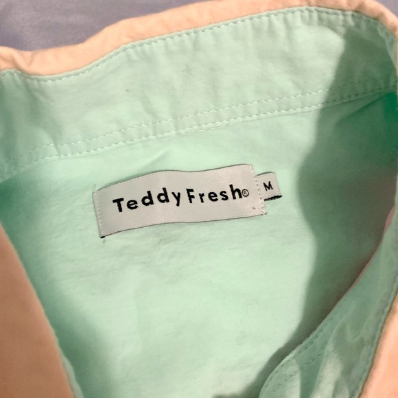 Teddy fresh pastel color block button down - Picture 4 of 4